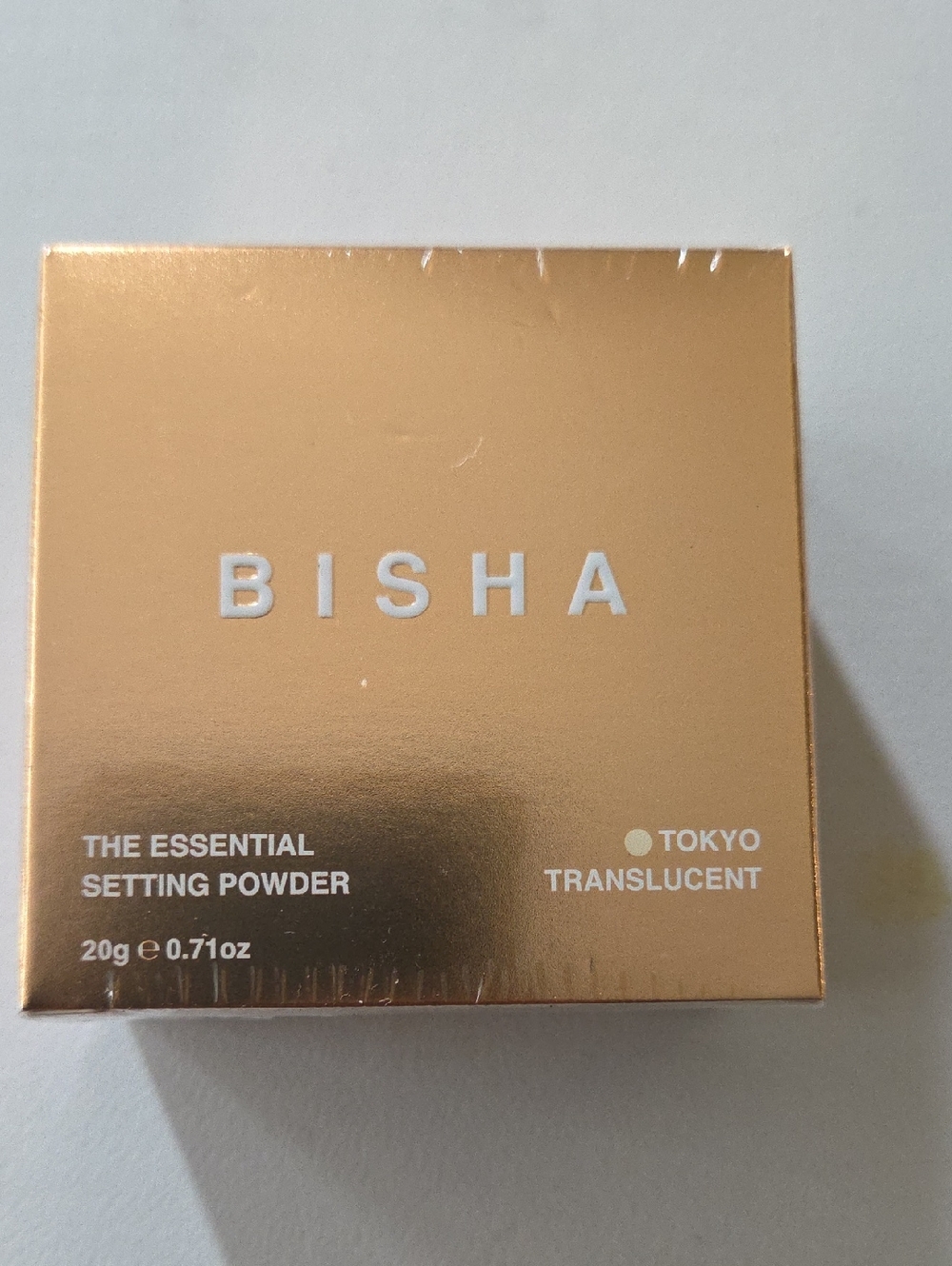 BISHA Essential Setting Powder Tokyo Translucent 20g Niacinamide Matte Glow